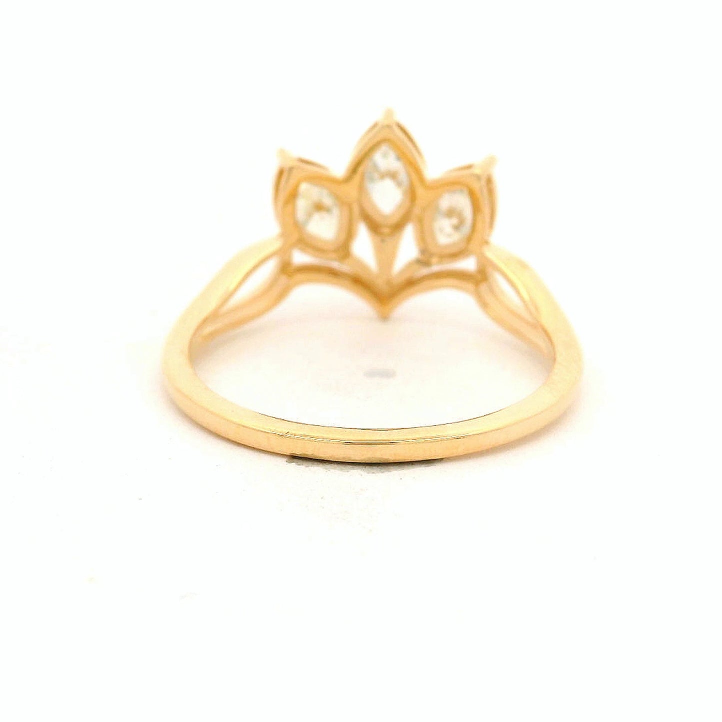 0.96 Ct Marquise Diamond 14K Gold Ring