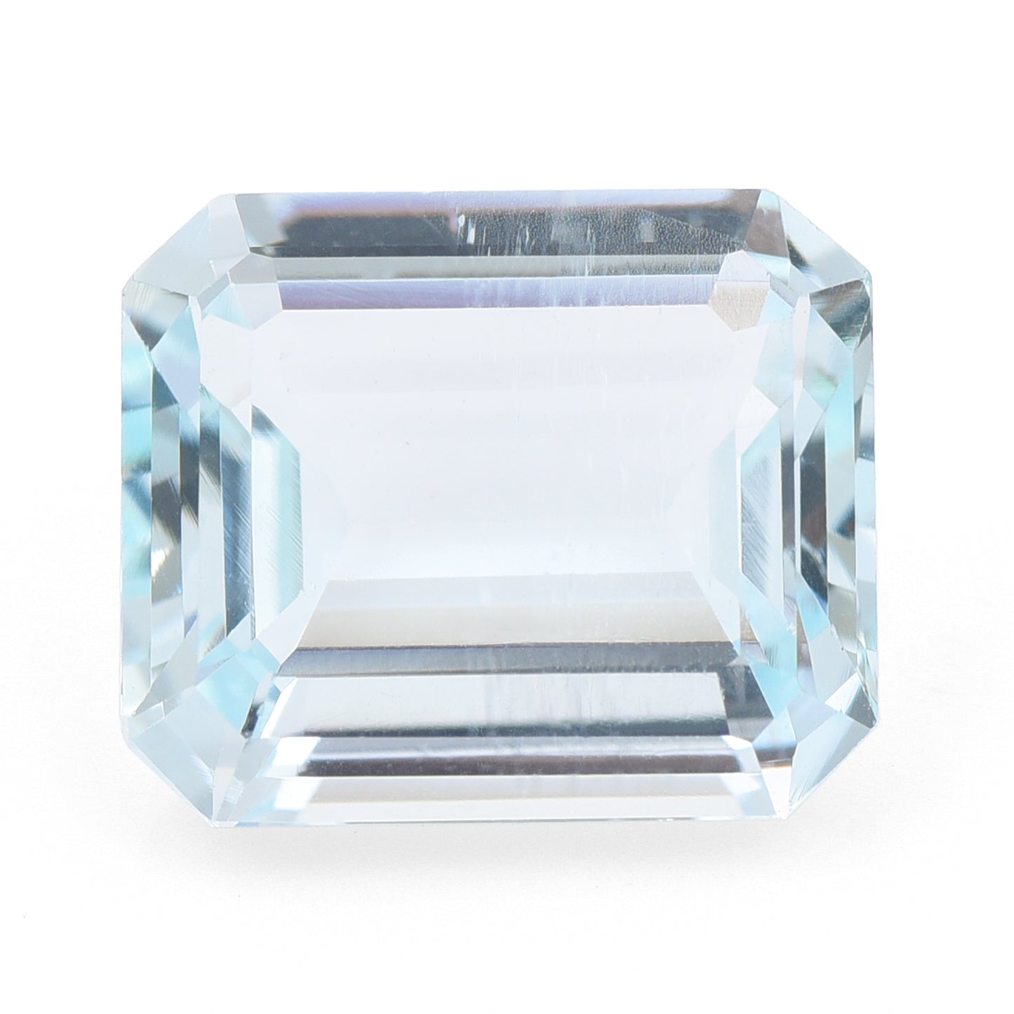 5.04 Natural Beryl Aquamarine Emerald Cut Gemstone