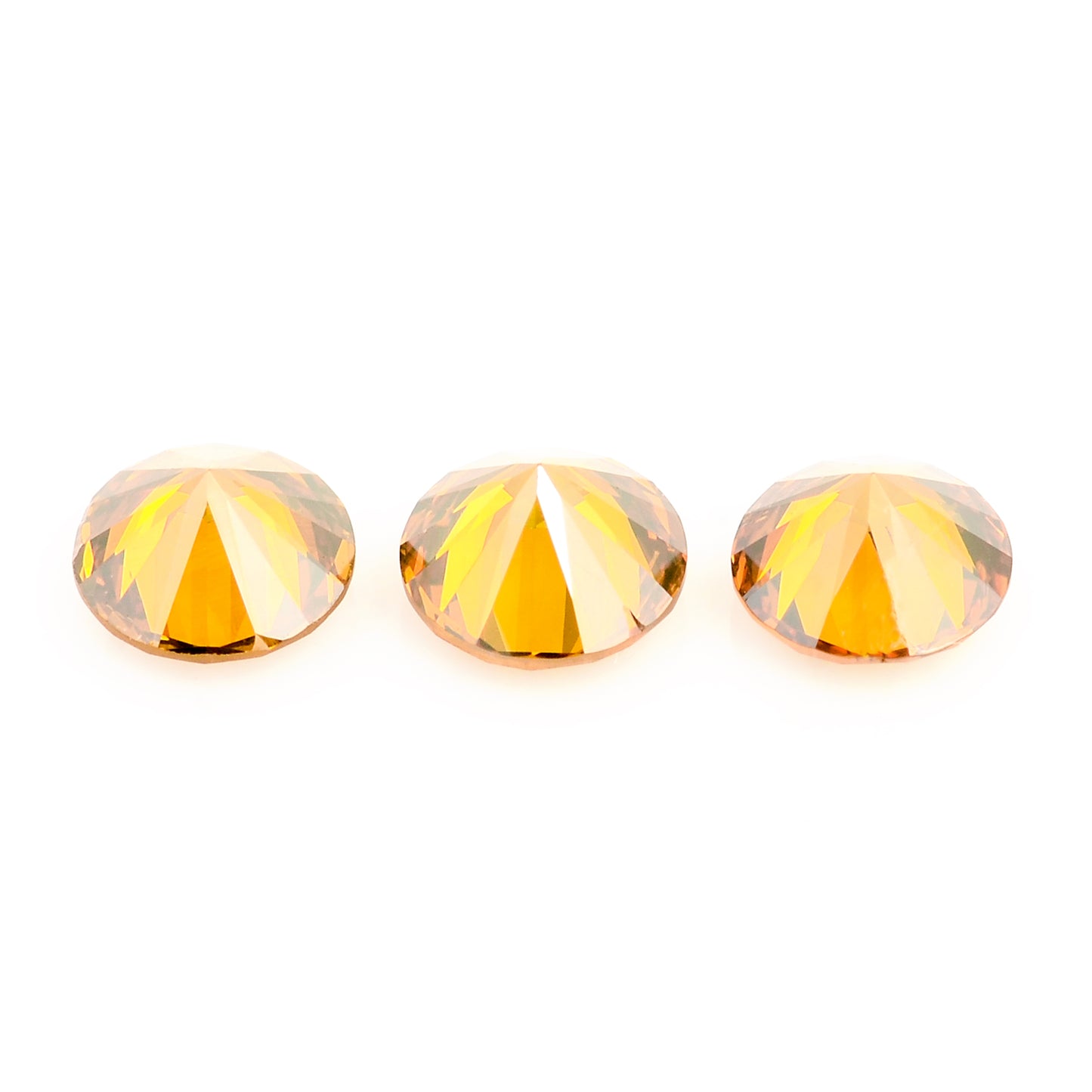 0.50 Red Diamond Round Loose Gemstone