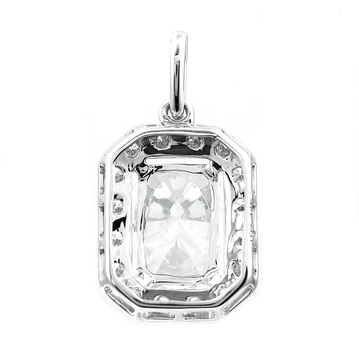 2.47 Carats Lab Grown Diamond 14K Gold Pendant