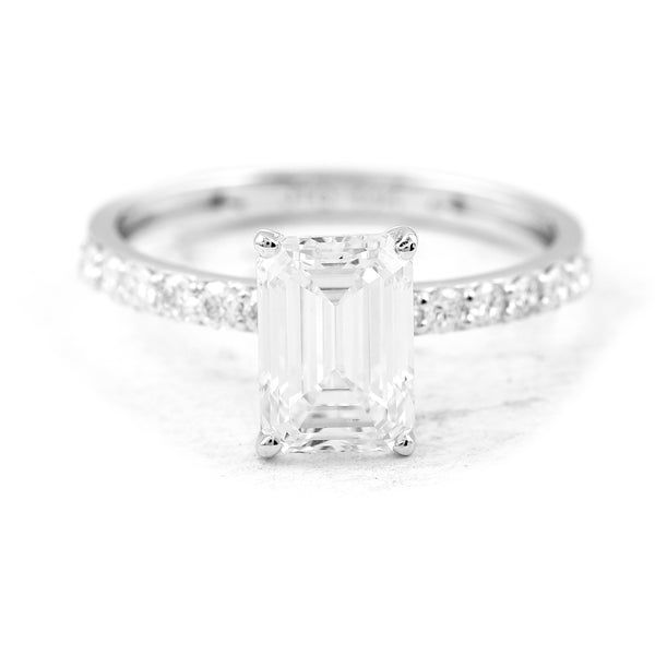2.23 Carats Lab Grown Diamond 14K Gold Ring