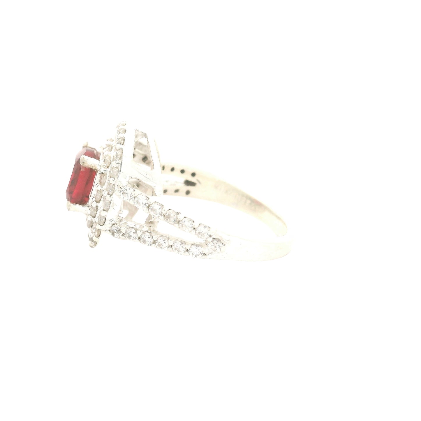 10.20 Ct Cubic Zirconia 925 Sterling Silver Ring