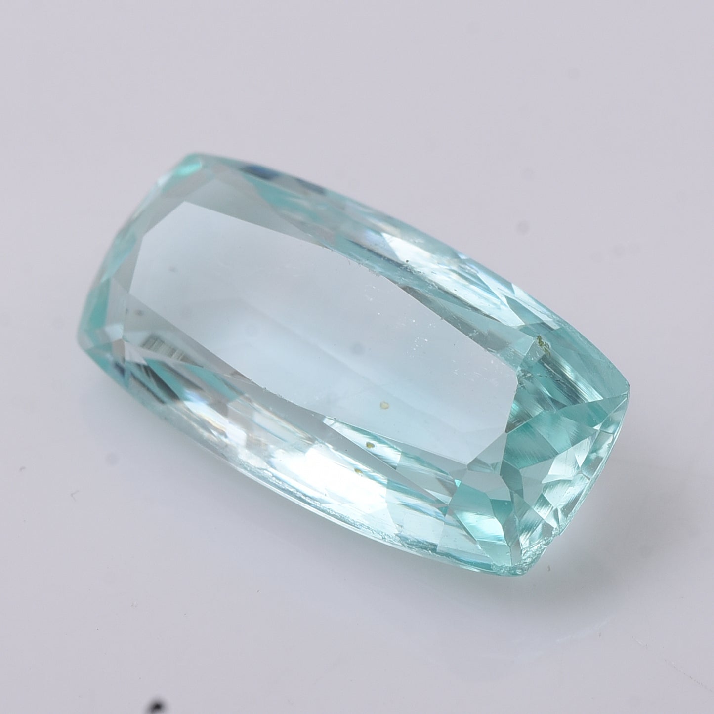5.2 Natural Beryl Emerald Rectangular Cushion Mixed Cut Gemstone