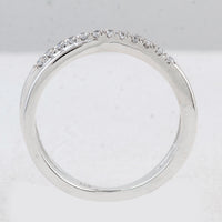 0.41 Ct Round Cubic Zirconia 925 Sterling Silver Ring
