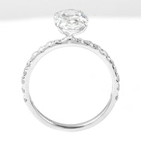 2.50 Carats Lab Grown Diamond 14K Gold Ring