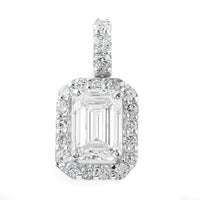 2.46 Carats Lab Grown Diamond 14K Gold Pendant