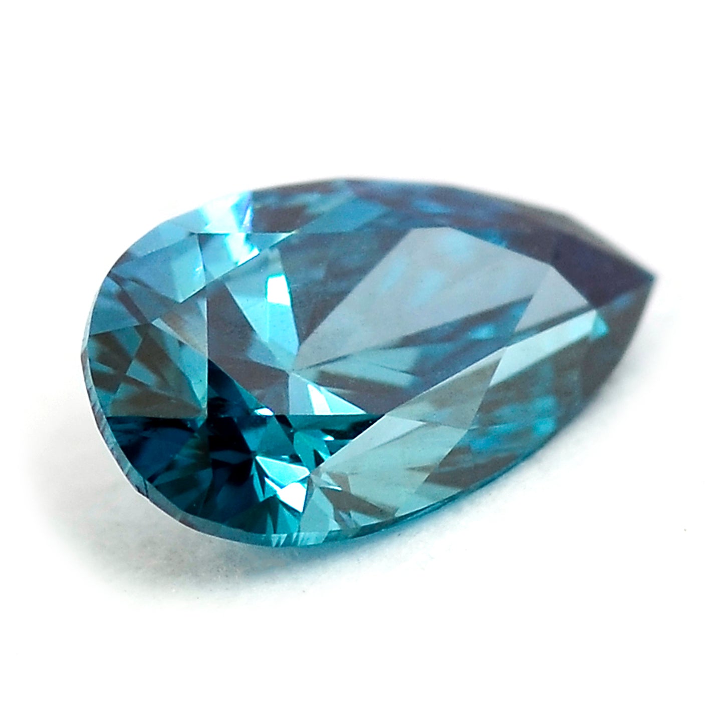 0.36 Blue Diamond Pear Loose Diamond