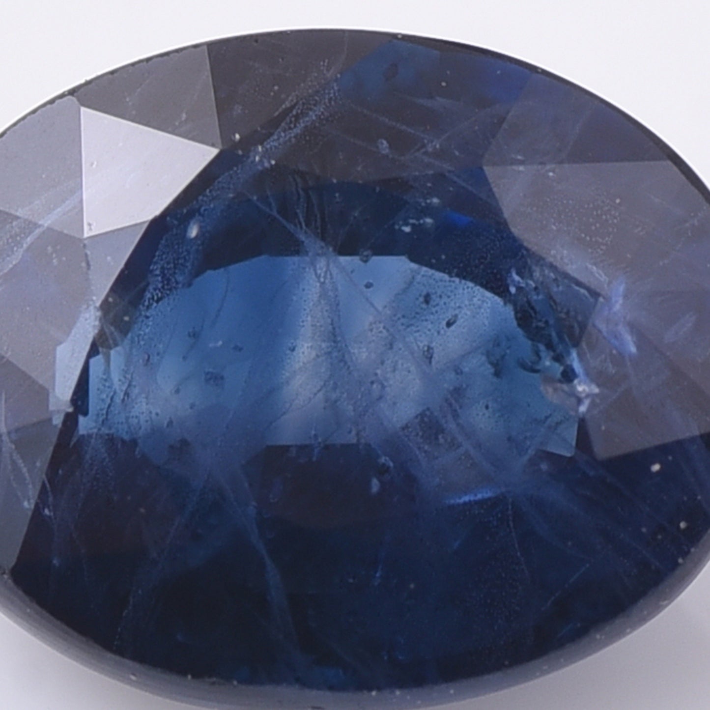 1.56 Natural Corundum Sapphire Oval Mixed Cut Gemstone