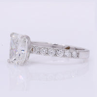 2.37 Carats Lab Grown Diamond 14K Gold Ring