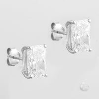 4.03 Carats Lab Grown Diamond 14K Gold Earrings