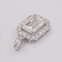 2.54 Carats Lab Grown Diamond 14K Gold Pendant