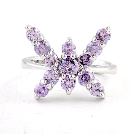 7.37 Ct Cubic Zirconia 925 Sterling Silver Ring