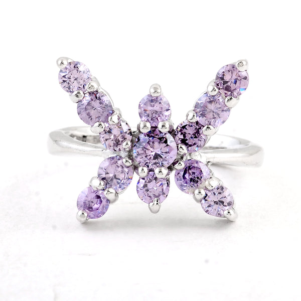 7.37 Ct Cubic Zirconia 925 Sterling Silver Ring