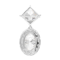 4.02 Carats Lab Grown Diamond 14K Gold Pendant