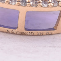5.26 Ct Oval Mixed Cut Natural Tanzanite 14K Gold Pendant