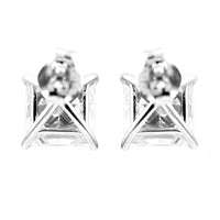 3.78 Carats Lab Grown Diamond 14K Gold Earrings