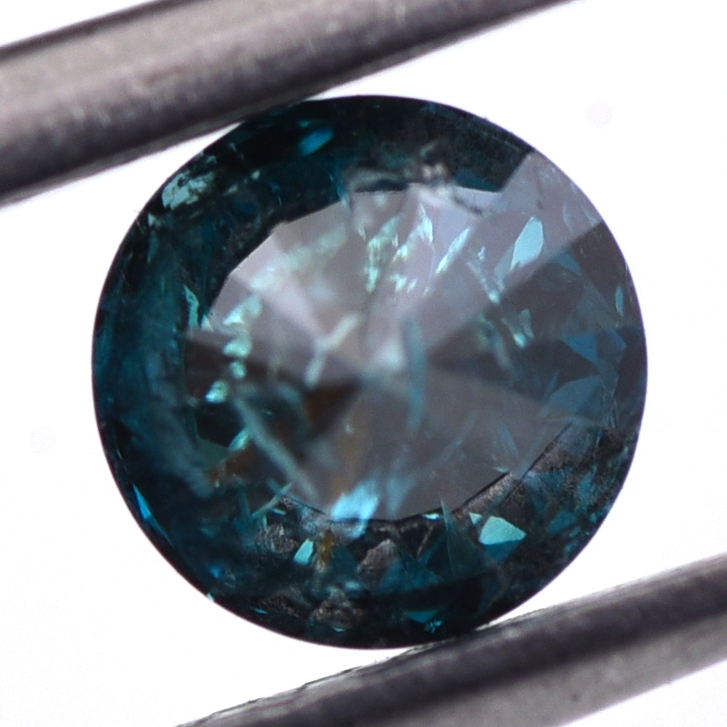 0.37 Blue Diamond Round Loose Diamond
