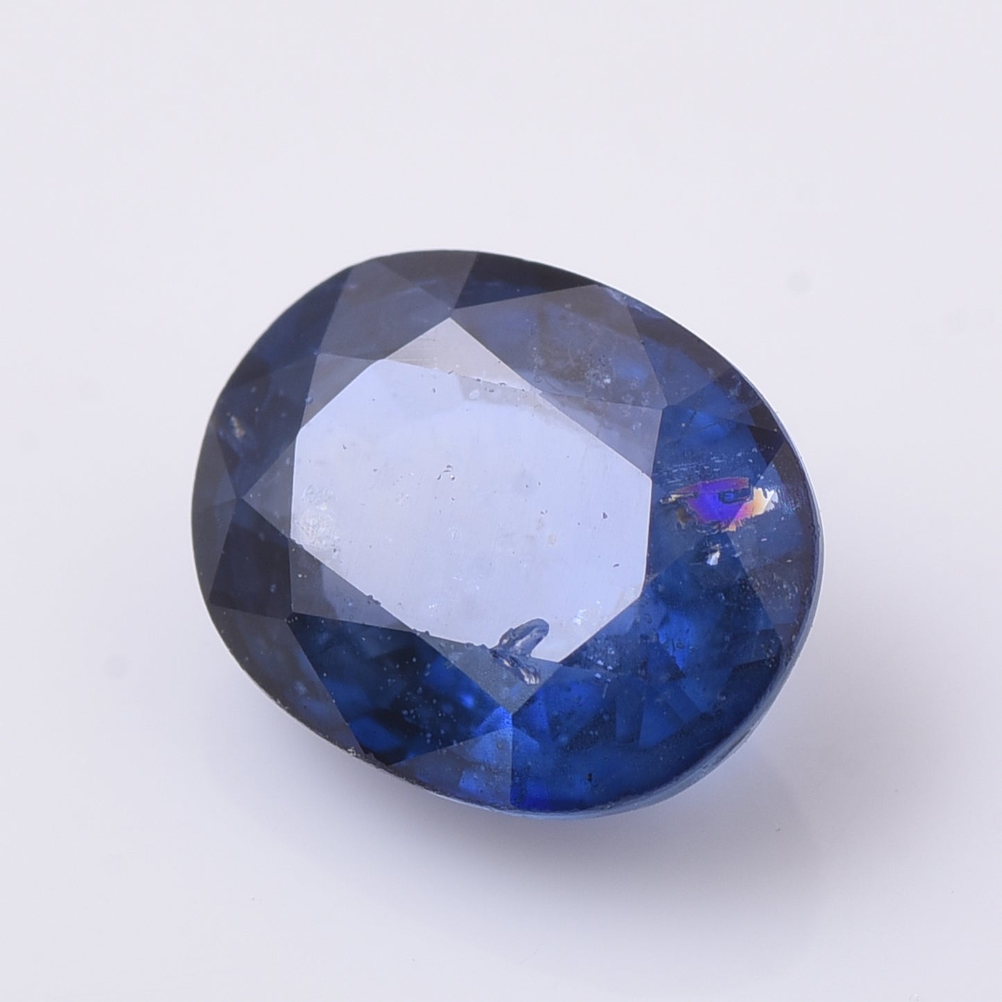 2.09 Natural Corundum Sapphire Oval Mixed Cut Gemstone