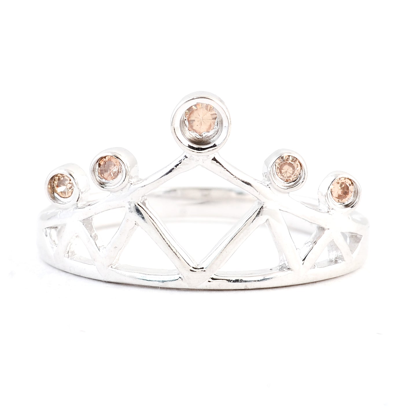 0.49 Ct Cubic Zirconia 925 Sterling Silver Ring