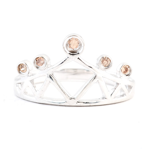 0.49 Ct Cubic Zirconia 925 Sterling Silver Ring