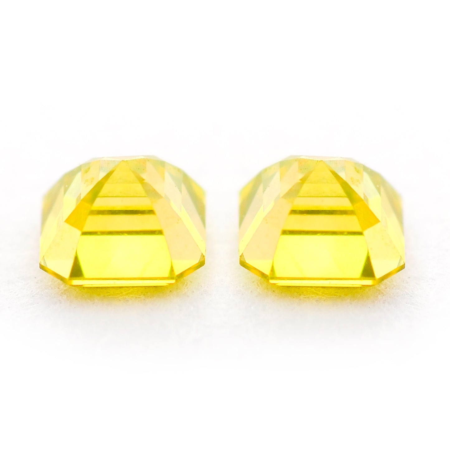 0.49 Yellow Diamond Octagon Loose Diamond
