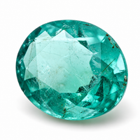 2.8 Natural Beryl Emerald Oval Mixed Cut Gemstone