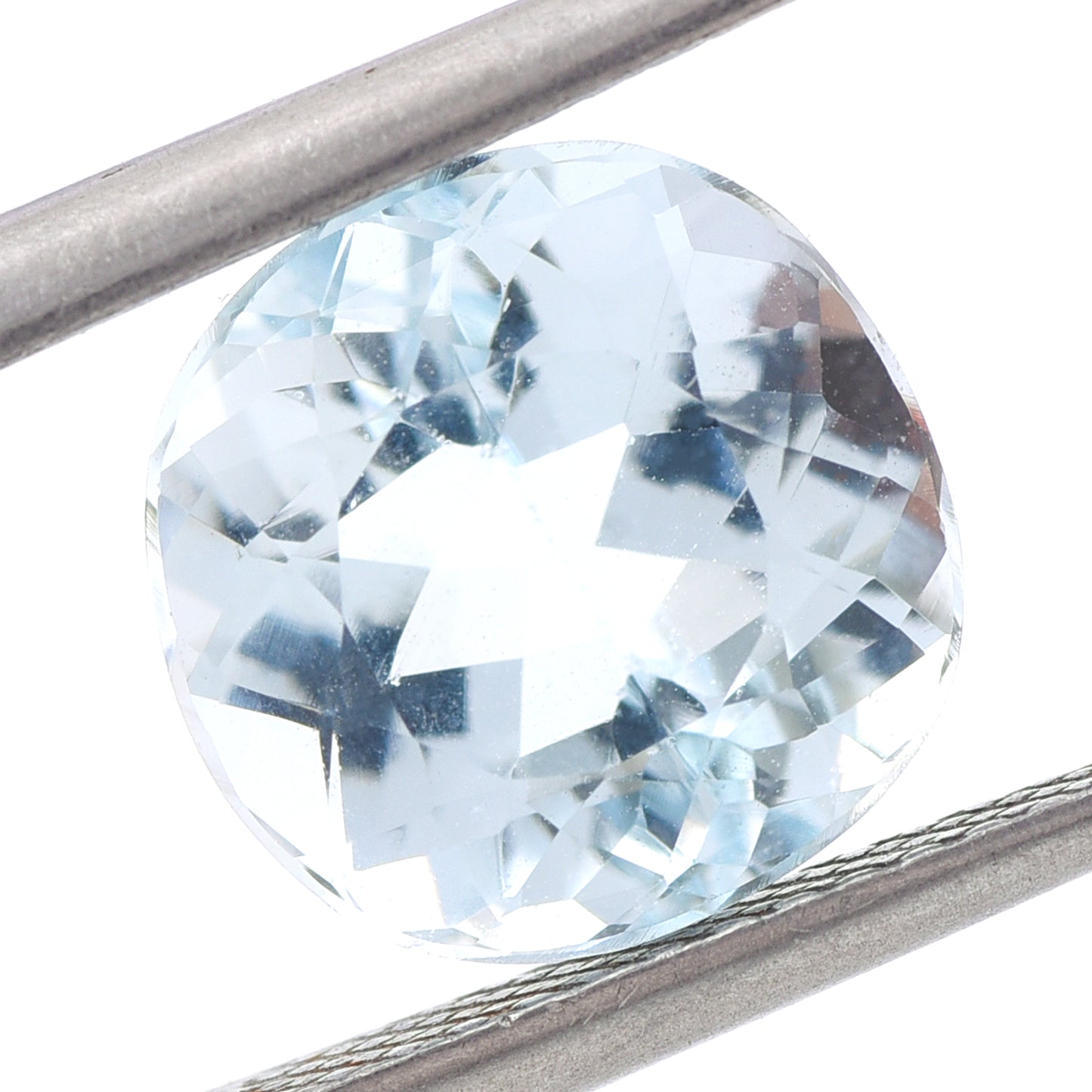 3.56 Natural Beryl Aquamarine Cushion Mixed Cut Gemstone