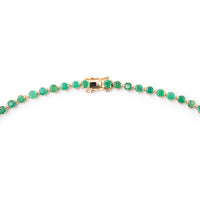 28.78 Ct Natural Emerald 14K Gold Necklace