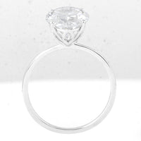 4.06 Carats Lab Grown Diamond 14K Gold Ring