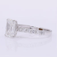 2.34 Carats Lab Grown Diamond 14K Gold Ring