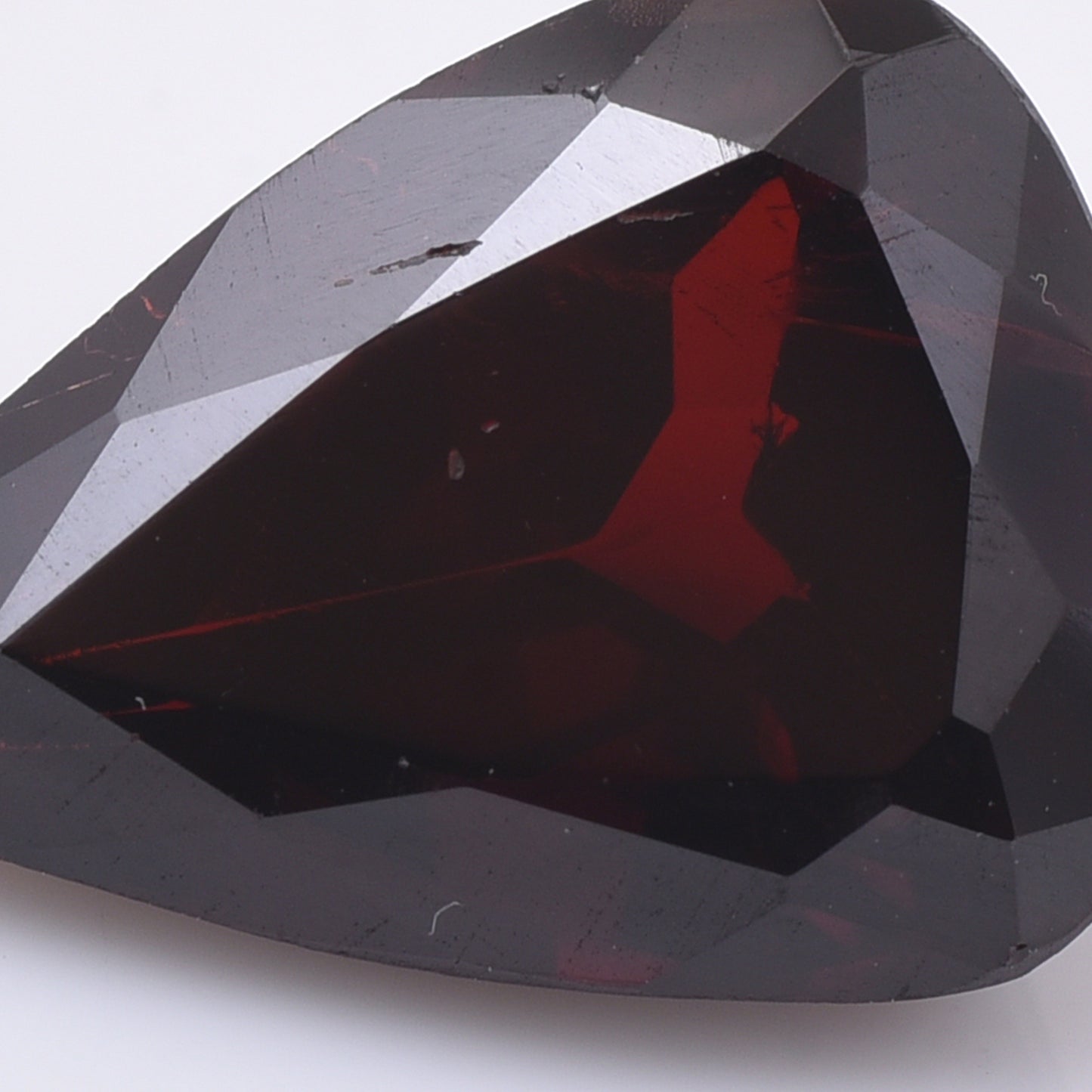 10.78 Natural Spessartite Garnet Pear Mixed Cut Gemstone