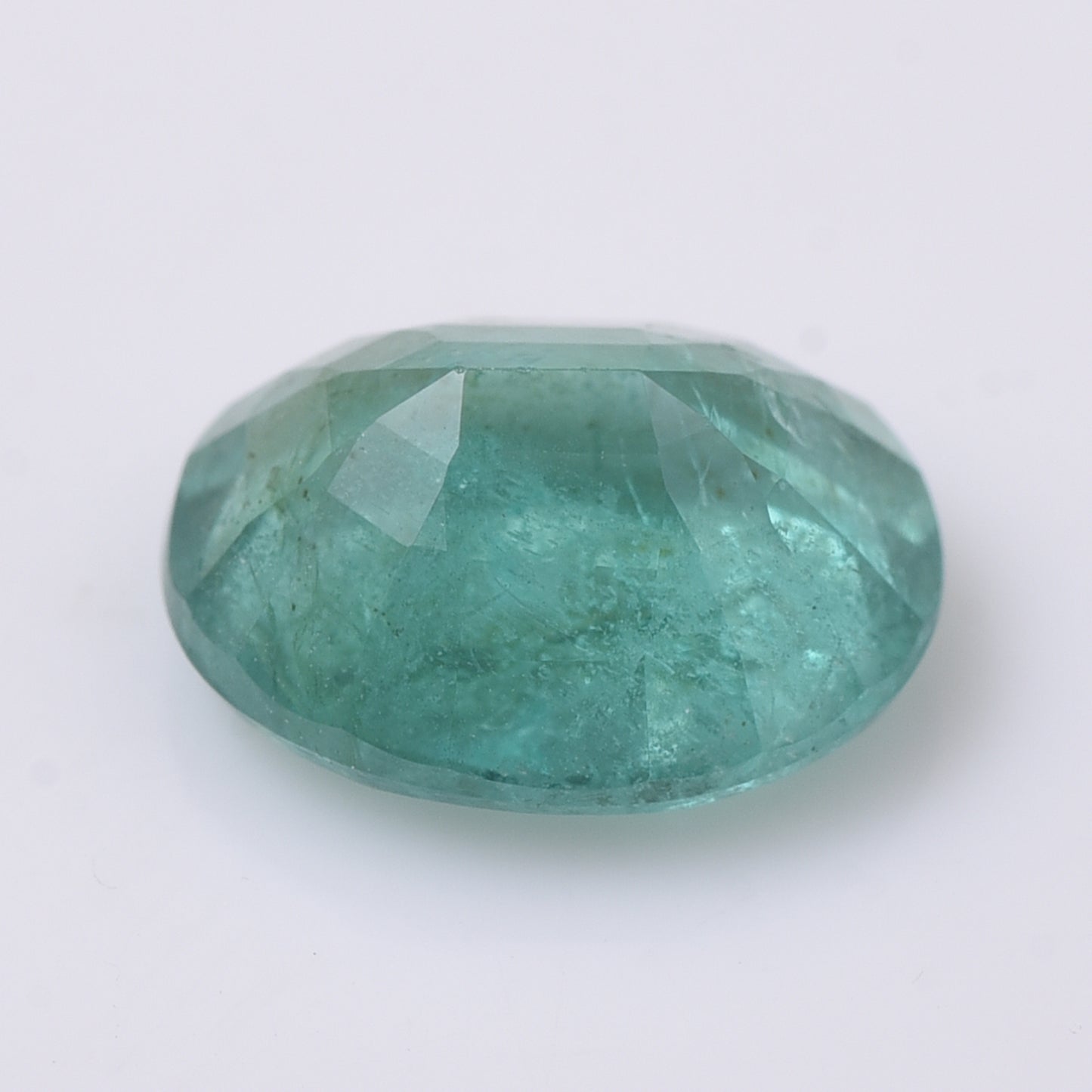 2.46 Natural Beryl Emerald Oval Mixed Cut Gemstone
