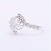 2.38 Carats Lab Grown Diamond 14K Gold Ring