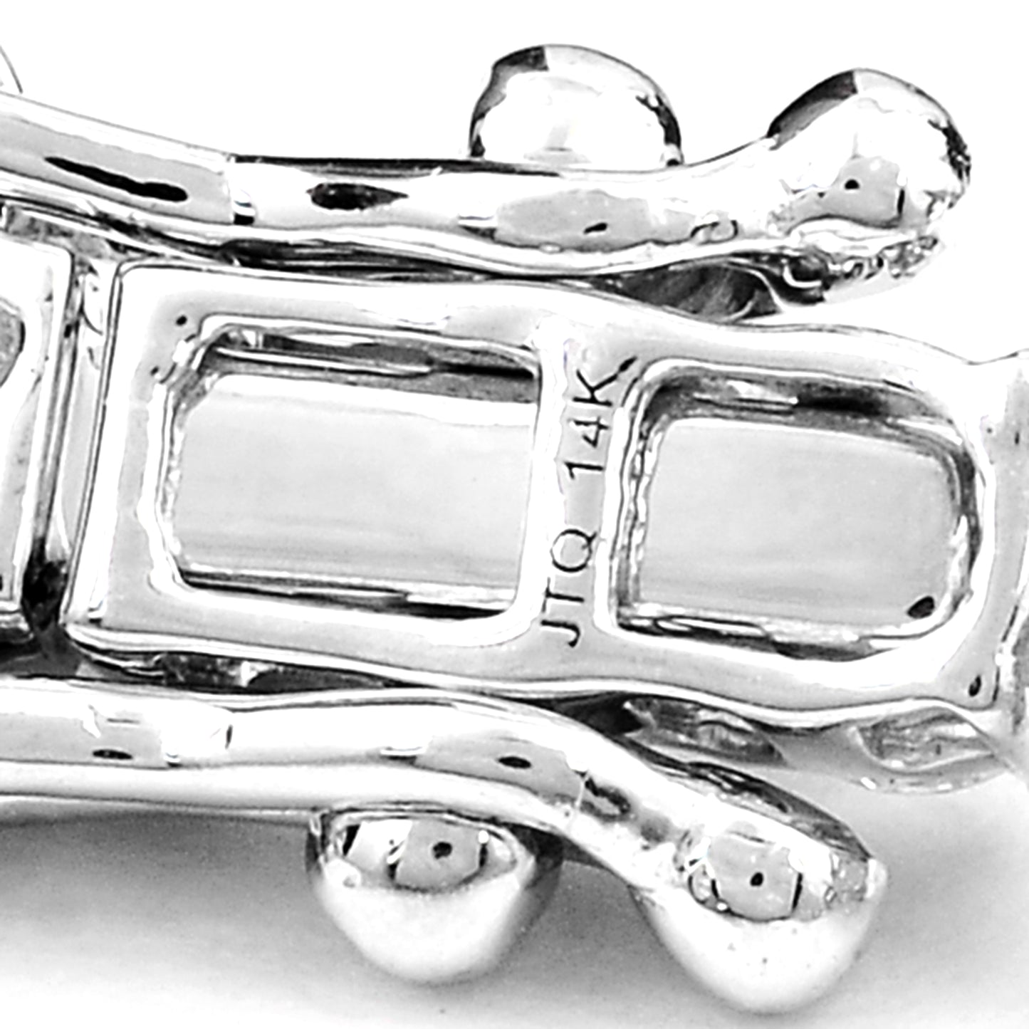 4.37 Carats Lab Grown Diamond 14K Gold Bracelet
