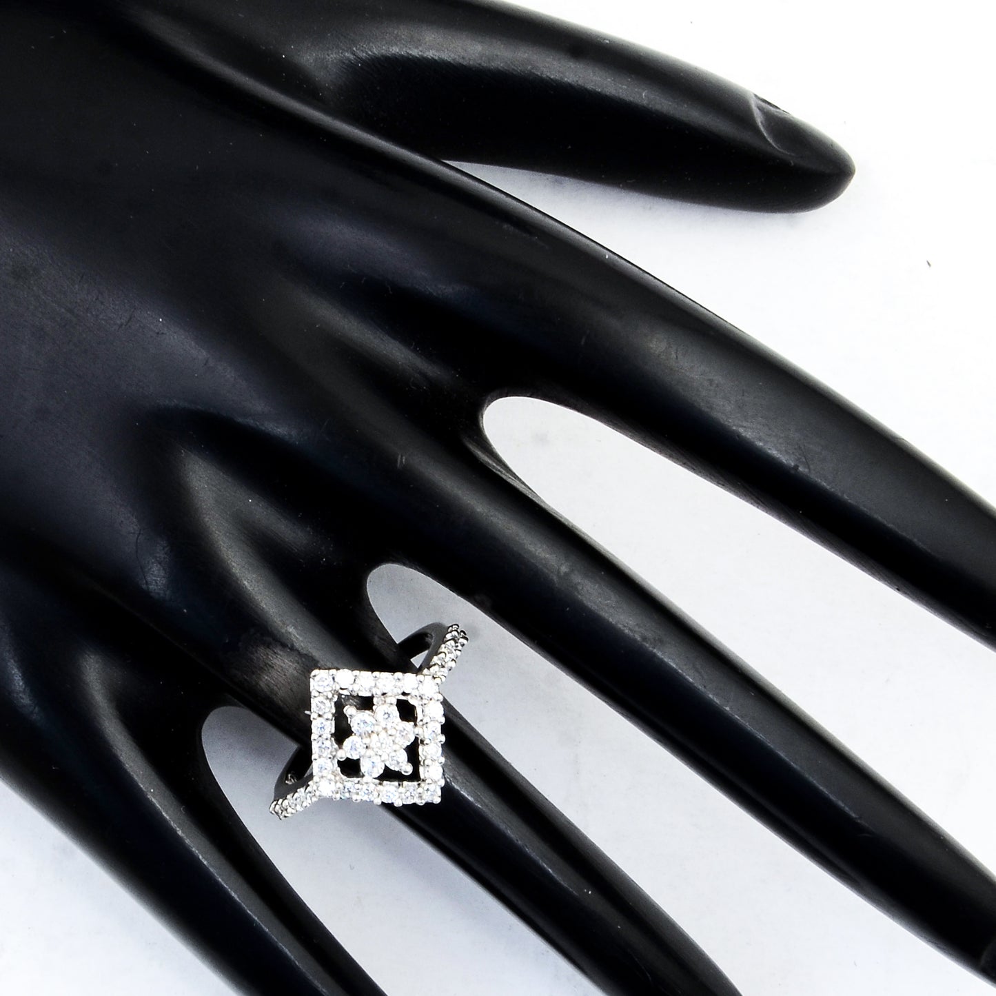 2.41 Ct Cubic Zirconia 925 Sterling Silver Ring