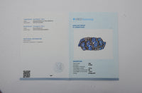 1.87 Ct Marquise Mixed Cut, Round Mixed Cut, Pear Mixed Cut Natural Tanzanite 950 Platinum Ring