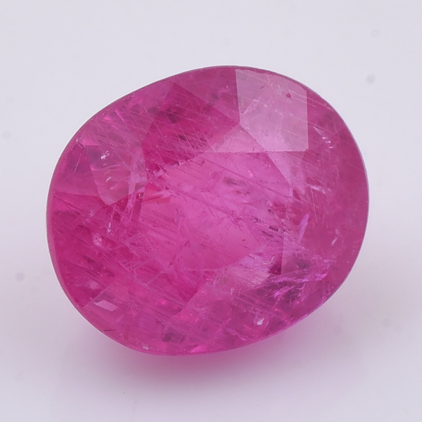 2.38 Natural Corundum Ruby Oval Mixed Cut Gemstone