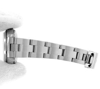 Rolex Oyster Perpetual 76080 Black 369 White Bar K Series Pre-owned Women's