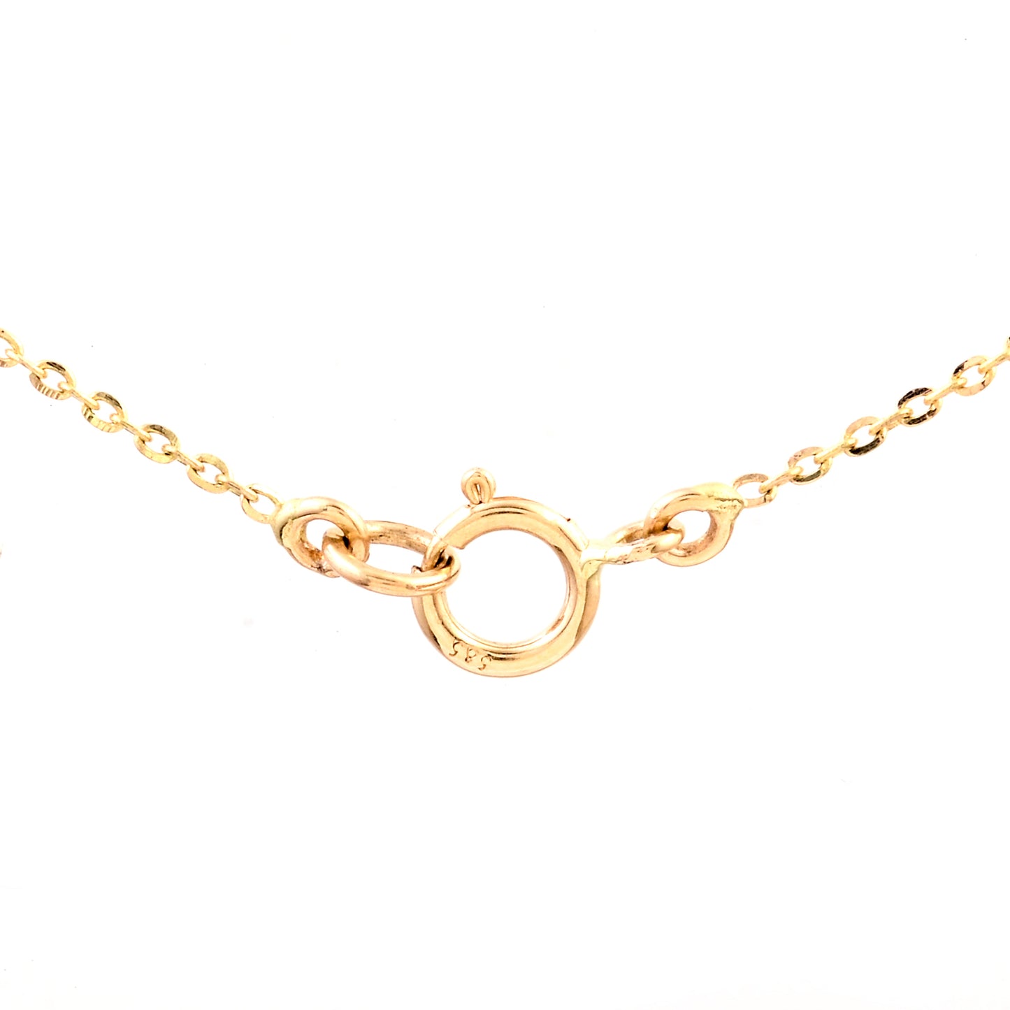 0.93 Ct Pear Sapphire 14K Gold Pendant