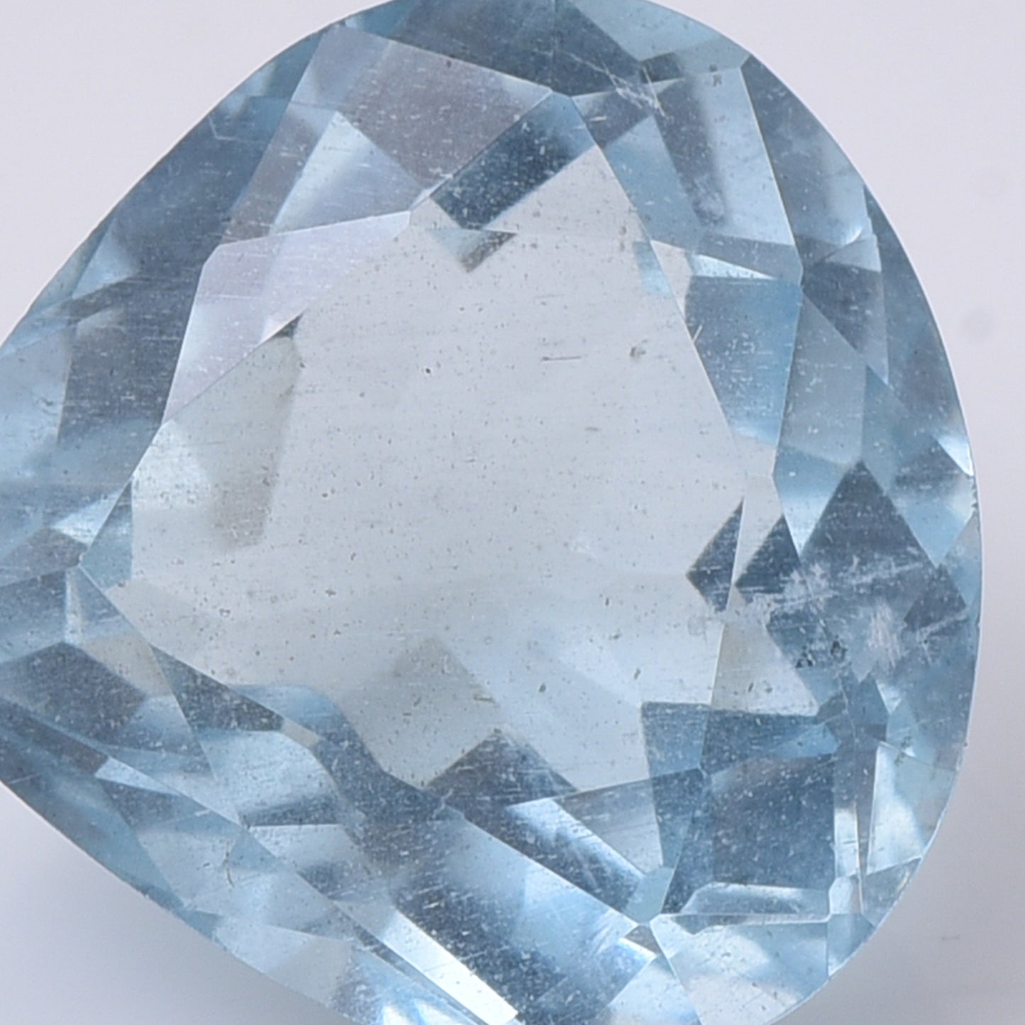 4.22 Natural Beryl Aquamarine Pear Mixed Cut Gemstone