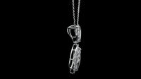 4.02 Carats Lab Grown Diamond 14K Gold Pendant