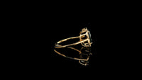 2.37 Ct Oval Natural Sapphire 14K Gold Ring