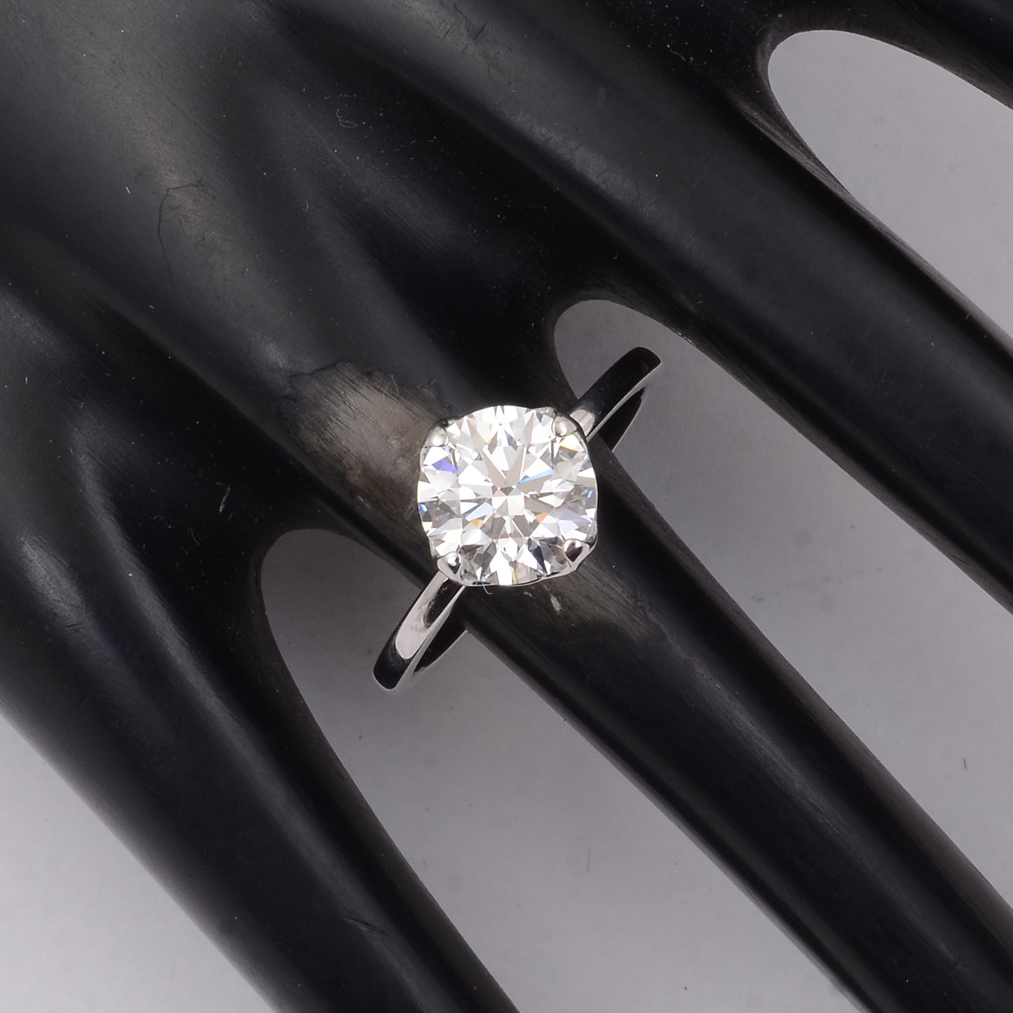 2.03 Carats Lab Grown Diamond 14K Gold Ring