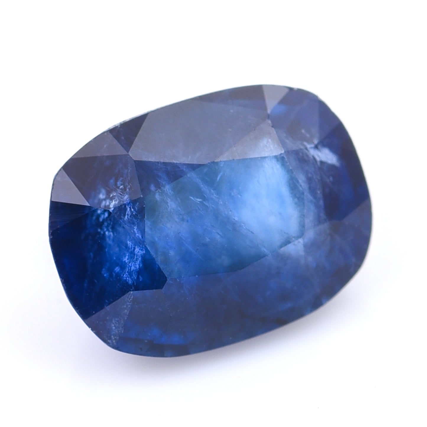 2.45 Natural Corundum Sapphire Rectangular Cushion Mixed Cut Gemstone
