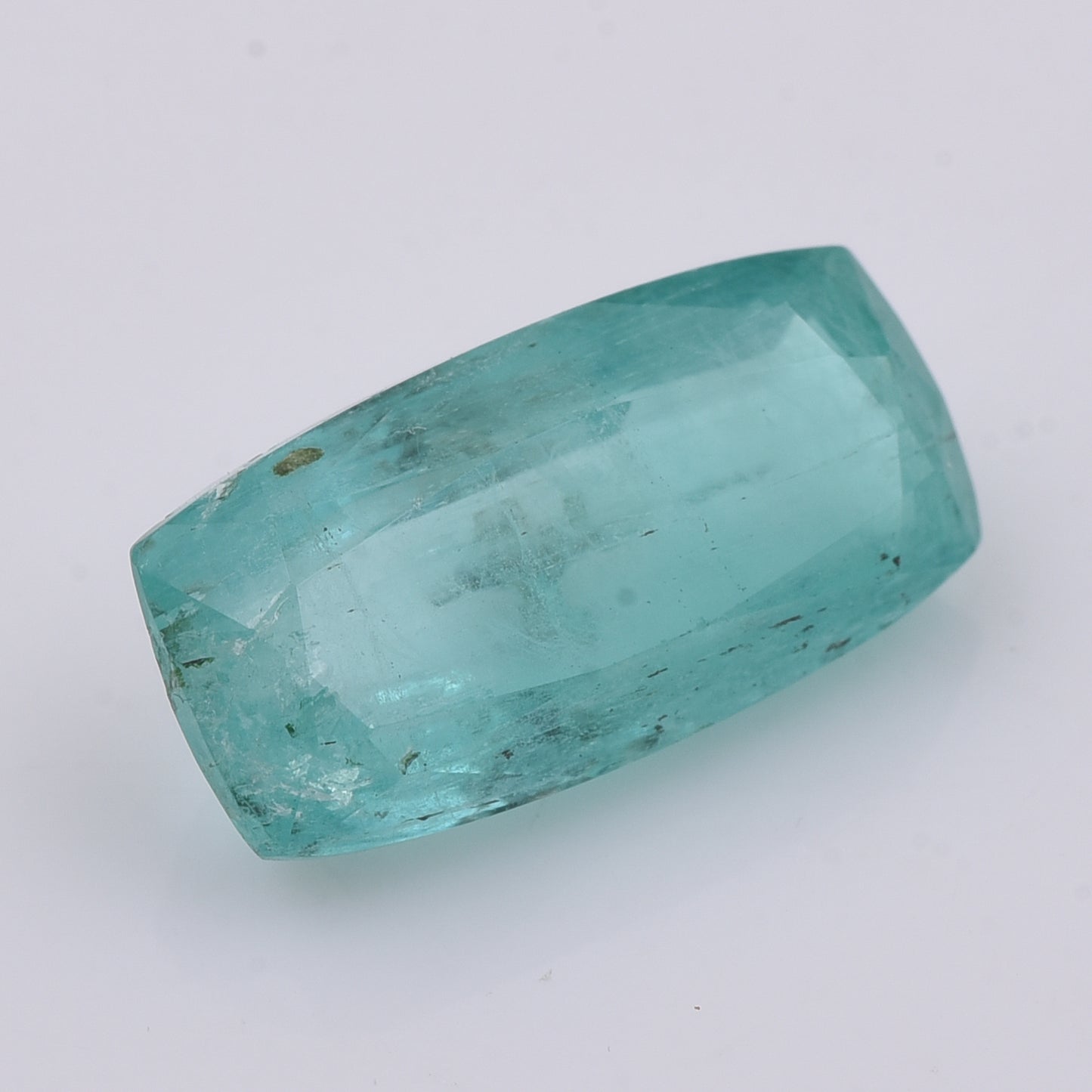 4.2 Natural Beryl Emerald Rectangular Cushion Mixed Cut Gemstone