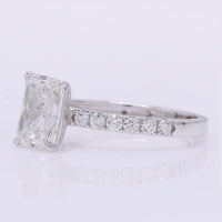2.31 Carats Lab Grown Diamond 14K Gold Ring