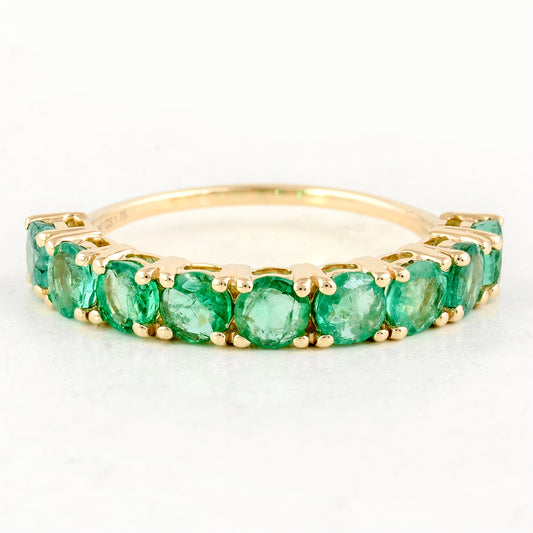 1.38 Carats Emerald 14K Gold Ring
