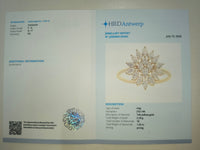 1.02 Ct Marquise Natural Diamond 14K Gold Ring