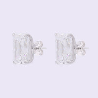 3.78 Carats Lab Grown Diamond 14K Gold Earrings