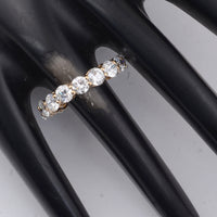 4.23 Carats Lab Grown Diamond 14K Gold Ring